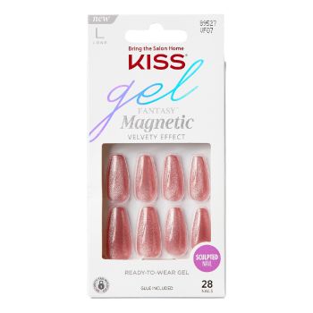KISS GEL FANTASY MAGNETIC priklijuojami nagai (28 vnt.)