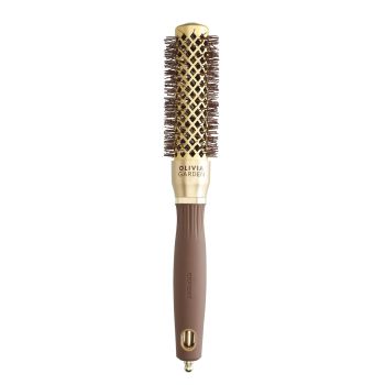 OLIVIA GARDEN BLOWOUT SHINE 25 GOLD plaukų šepetys
