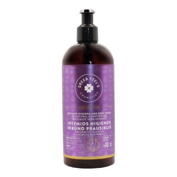 GREEN FEEL'S intymios higienos ir kūno prausiklis, 400 ml