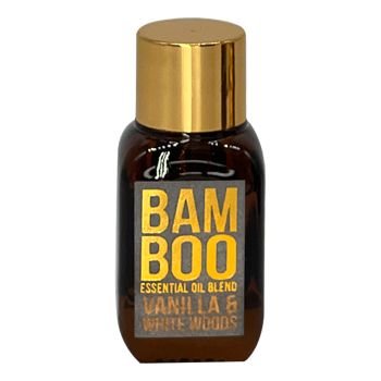 BAMBOO VANILLA & WHITE WOODS eterinių aliejų mišinys, 10 ml