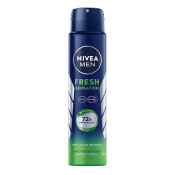 NIVEA MEN FRESH SENSATION 72H purškiamas dezodorantas, 250 ml