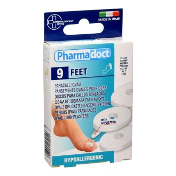 PHARMADOCT PARACALLI OVALI nuospaudų pleistrai (9 vnt.)