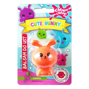 CHLAPU CHLAP CUTE BUNNY GRAPES lūpų blizgis, 7 g