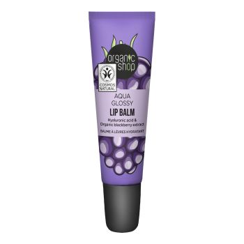 ORGANIC SHOP AQUA GLOSSY lūpų balzamas, 10 ml