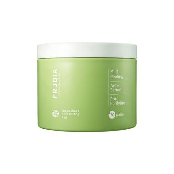 FRUDIA GREEN GRAPE veido porų šveičiamosios pagalvėlės (70 vnt.)