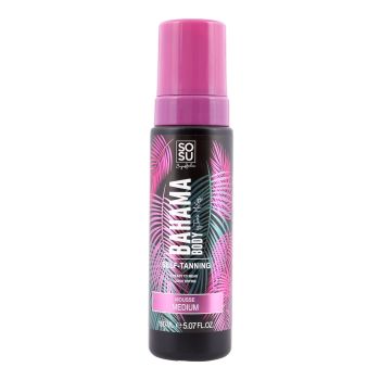 SOSU BAHAMA MEDIUM kūno savaiminio įdegio putos, 150 ml