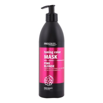 PROSALON TONING COLOR PINK BLONDE dažomoji plaukų kaukė, 500 g
