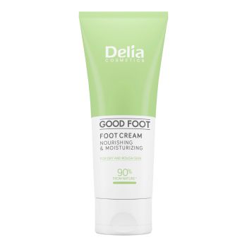 DELIA COSMETICS GOOD FOOT NOURISHING & MOISTURIZING pėdų kremas, 100 ml