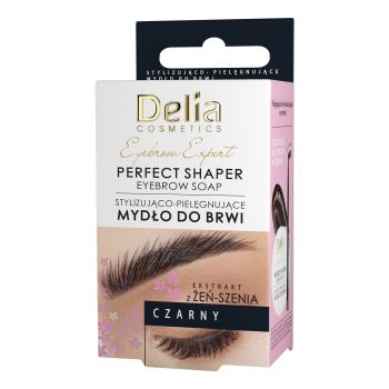 DELIA COSMETICS PERFECT SHAPER juodos spalvos antakių formavimo muilas, 10 ml