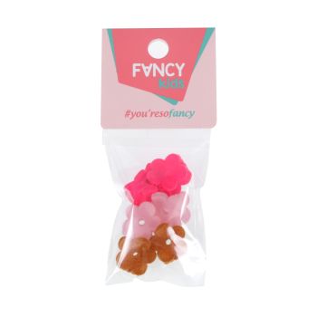 FANCY KIDS plaukų žnypliukai (6 vnt.)