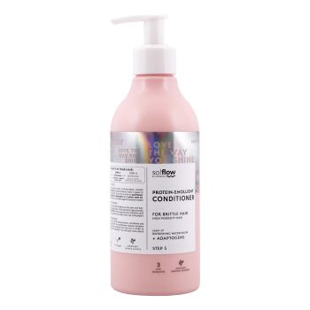 SO! FLOW PROTEIN-EMOLLIENT FOR BRITTLE plaukų kondicionierius, 400 ml
