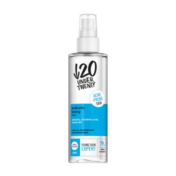 UNDER TWENTY PREBIOTIC TONING veido dulksna, 200 ml