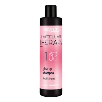 PROSALON LAMELLAR THERAPY GLOW UP plaukų šampūnas, 400 ml