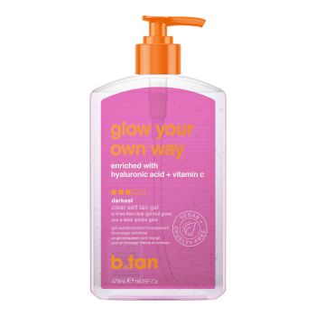 B.TAN GLOW YOUR OWN WAY savaiminio įdegio želė, 473 ml