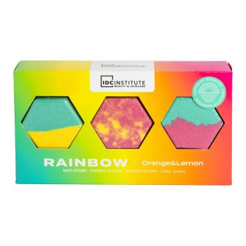 IDC INSTITUTE ORANGE & LEMON vonios burbulai (3 x 35 g)