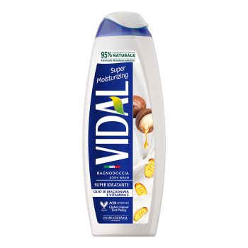VIDAL SUPER MOISTURIZING kūno prausiklis, 500 ml