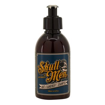 SKULL MEN ANTI-DANDRUFF plaukų šampūnas, 200 ml