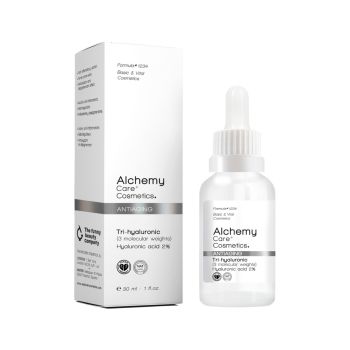 ALCHEMY CARE COSMETICS ANTIAGING TRI-HYALURONIC veido serumas, 30 ml