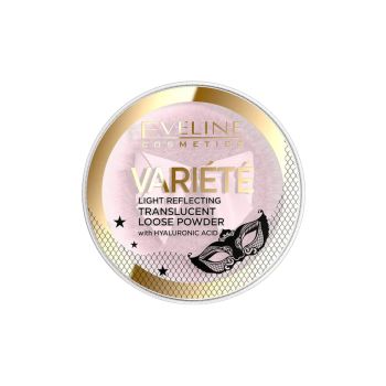 EVELINE VARIETE LIGHT REFLECTING TRANSLUCENT LOOSE birioji pudra, 6 g