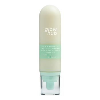 GLOW HUB CALM & SOOTHE GEL TO OIL veido odos valiklis, 120 ml