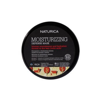 RICA NATURICA MOISTURIZING DEFENSE plaukų kaukė, 250 ml