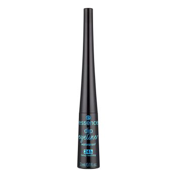ESSENCE DIP vandeniui atsparus akių kontūro skystis su plunksnele, 3 ml