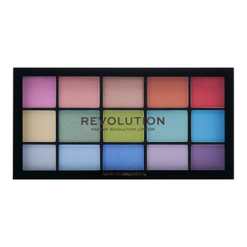 MAKEUP REVOLUTION RELOADED SUGAR PIE akių vokų šešėlių paletė, 15 x 1,1 g