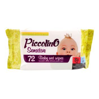 PICCOLINO BABY OLIVE SENSITIVE drėgnos servetėlės (72 vnt.)