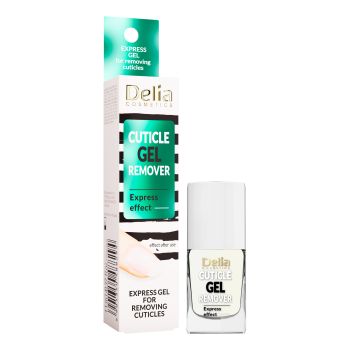 DELIA CUTICLE GEL REMOVER nagų odelių šalintojas, 11 ml