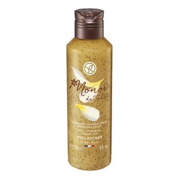YVES ROCHER MONOI DE TAHITI RADIANT TAN aliejinis kūno šveitiklis, 150 ml