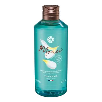 YVES ROCHER MONOI plaukų šampūnas ir kūno prausiklis, 400 ml