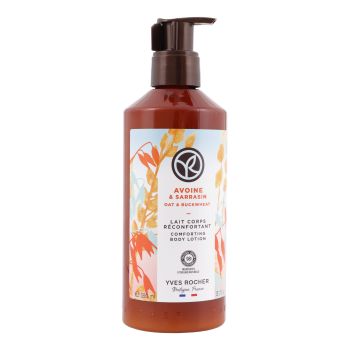 YVES ROCHER OAT & BUCKWHEAT COMFORTING kūno losjonas, 390 ml