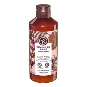 YVES ROCHER COFFEE BEANS vonios ir dušo želė, 400 ml