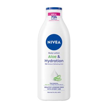 NIVEA ALOE & HYDRATION kūno losjonas, 400 ml