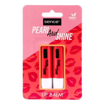 SENCE PEARL AND SHINE lūpų balzamai (2 x 4,3 g)
