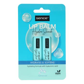 SENCE HYDRO SHOCK lūpų balzamai (2 x 4,3 g)