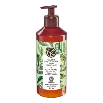 YVES ROCHER OLIVE & PETIT GRAIN kūno losjonas, 390 ml