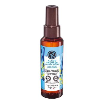 YVES ROCHER WILD ALGAE & SEA FENNEL kūno ir plaukų dulksna, 100 ml