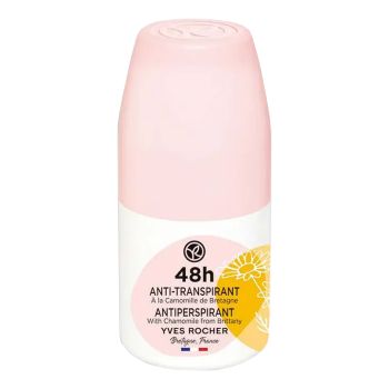 YVES ROCHER CHAMOMILE 48H rutulinis antiperspirantas, 50 ml