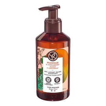 YVES ROCHER MANGO & CORIANDER skystas rankų muilas, 190 ml