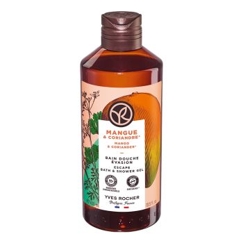 YVES ROCHER MANGO & CORIANDER vonios ir dušo želė, 400 ml