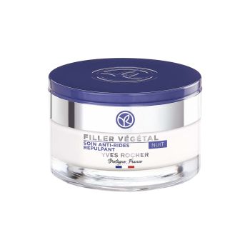 YVES ROCHER ANTI-WRINKLE PLUMPING CARE naktinis veido kremas, 50 ml