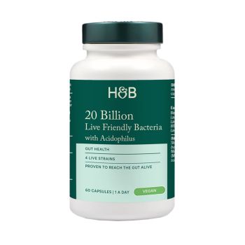 H&B gerosios bakterijos, 20 milijardų, 60 kapsulių