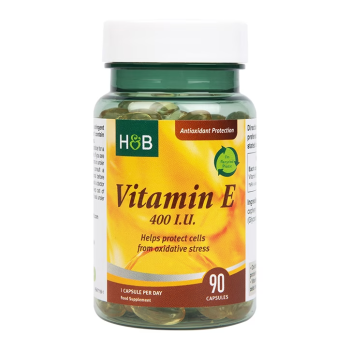 H&B Vitaminas E 400 TV, 90 kapsulių