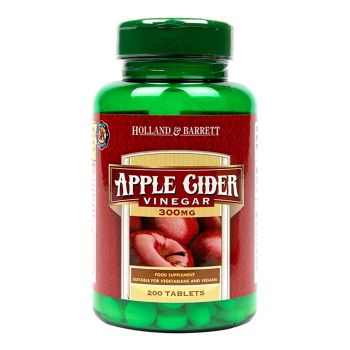 H&B Obuolių sidro actas 300 MG, 200 tablečių