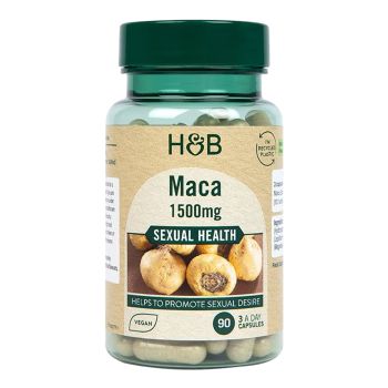 H&B MACA 1500 MG, 90 kapsulių