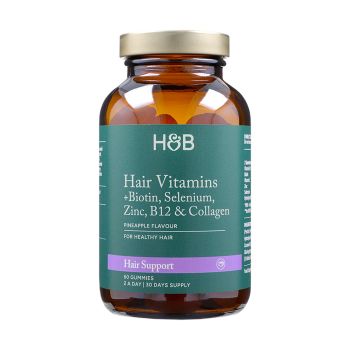 H&B Vitaminai plaukams, 60 guminukų