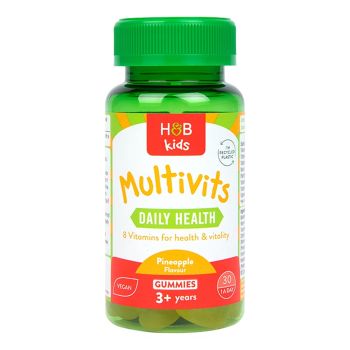 H&B Vaikams multivitaminai, 30 guminukų