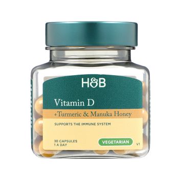 H&B Ciberžolė + Manukos medus, 30 kapsulių