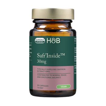 H&B SAFR'INSIDE šafranų papildas 30 MG, 30 kapsulių